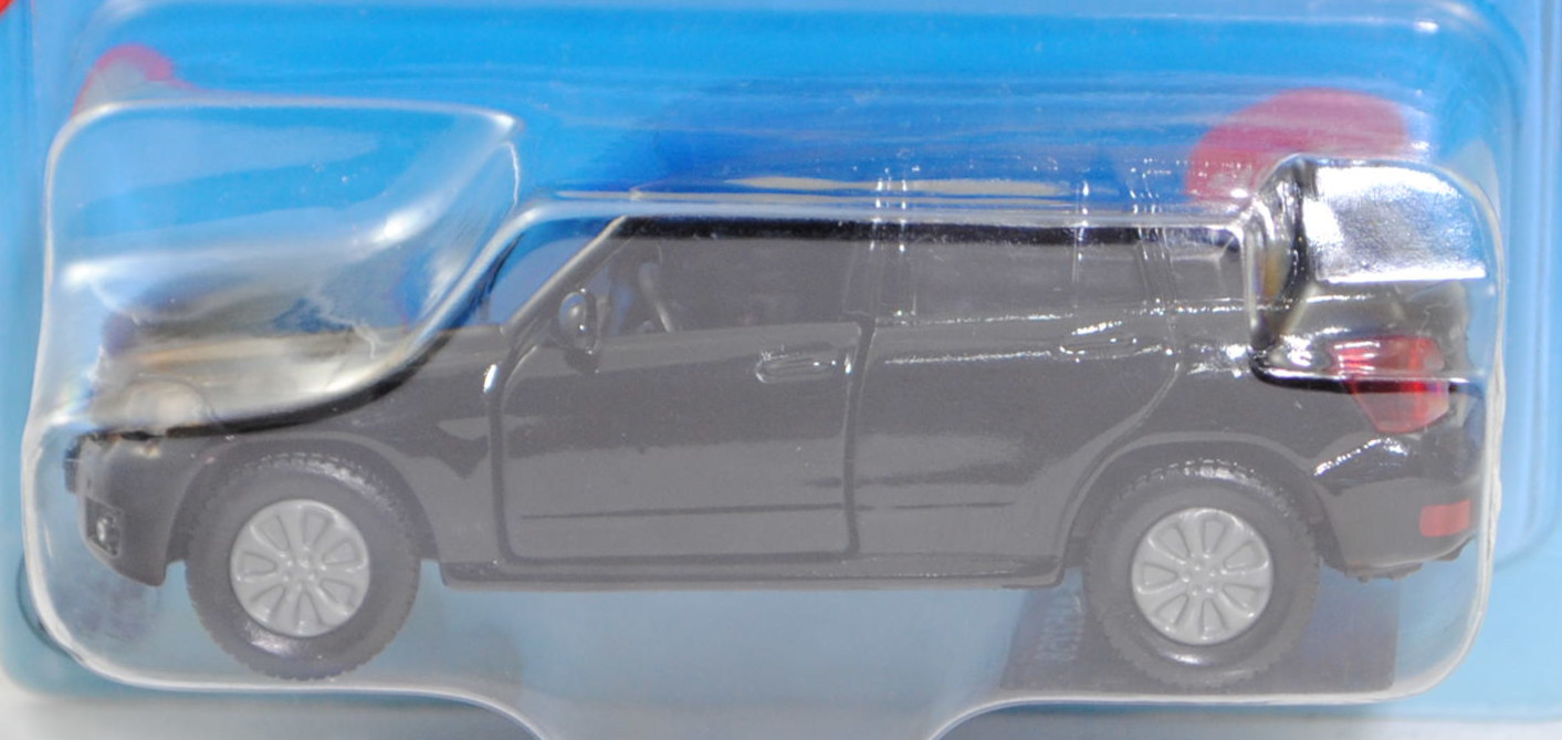 00001 Mercedes-Benz GLK 350 4MATIK (1. Generation, X 204, Vor-MoPf, Modell 2008-2012), schwarz, B45 silbergrau, SIKU SUPER, 1:55, P29b