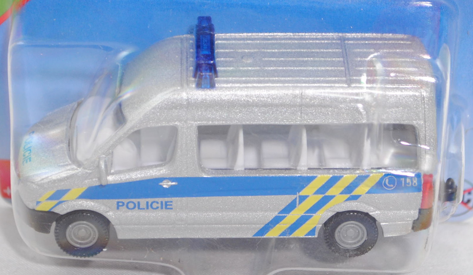 06101 CZ Mercedes-Benz Sprinter II (NCV 3, W 906, Mod. 06-13) Bus Police Van, silber, POLICIE, P29e