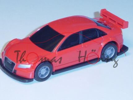 Audi A4 DTM, Mj. 2004, blutorange, Pullback, 1:64, Minichamps