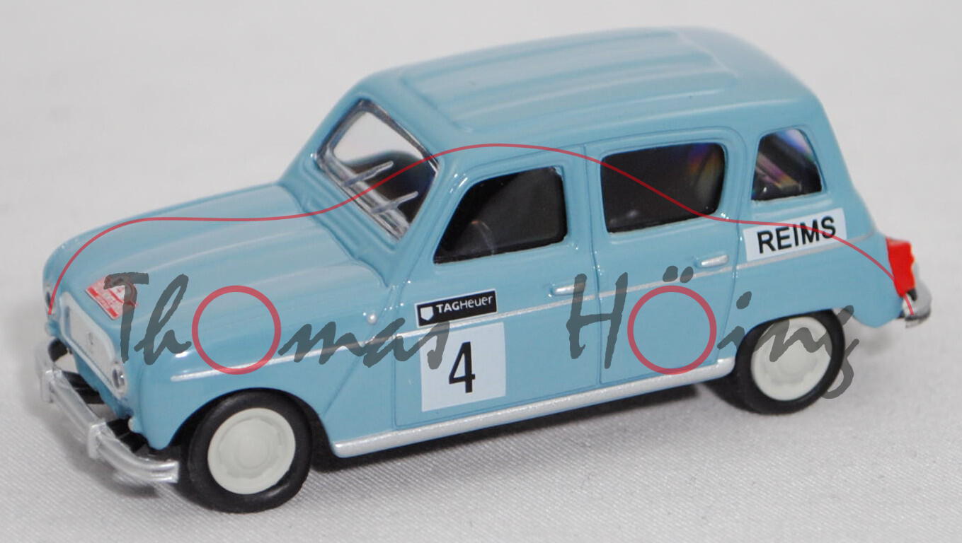 Renault 4L (Typ 1123, Mod. 66-67) Racing, Rallye Monte-Carlo Historique 2011, Nr. 4, Norev, 1:54, mb