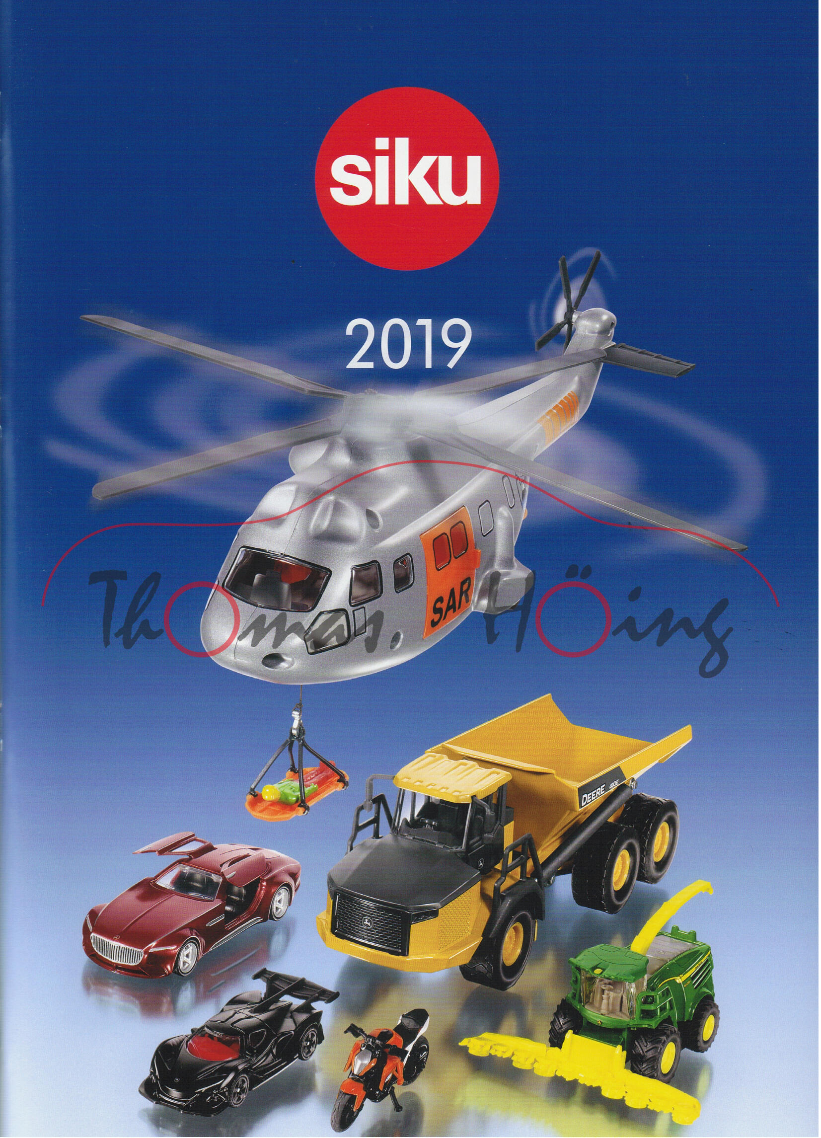 Siku-Katalog 2019, DIN-A4, 94 Seiten (EAN 4006874090013)