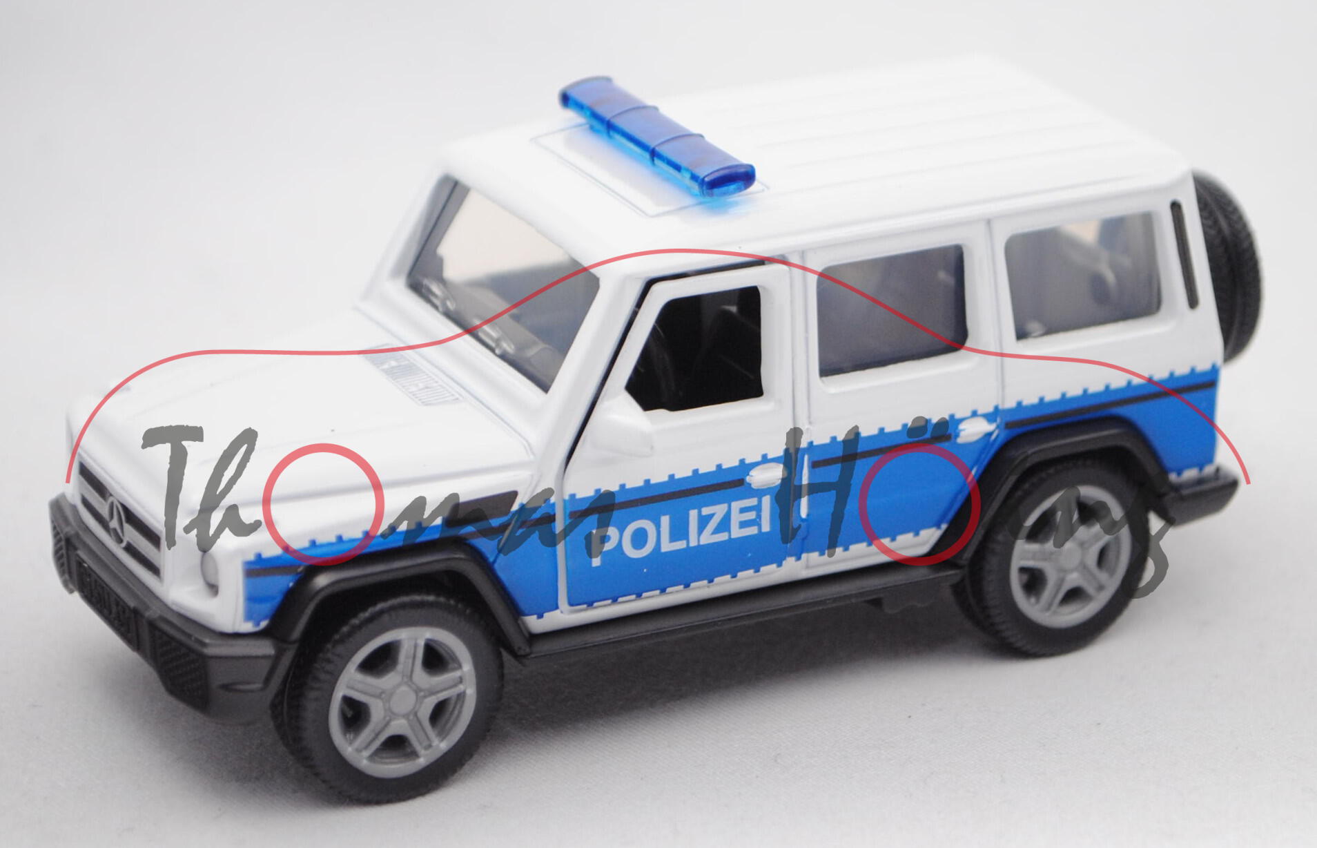 00000 Mercedes-Benz G 65 AMG (W 463 facelift 2012, Mod. 12-15) Bundespolizei, weiß/blau, POLIZEI