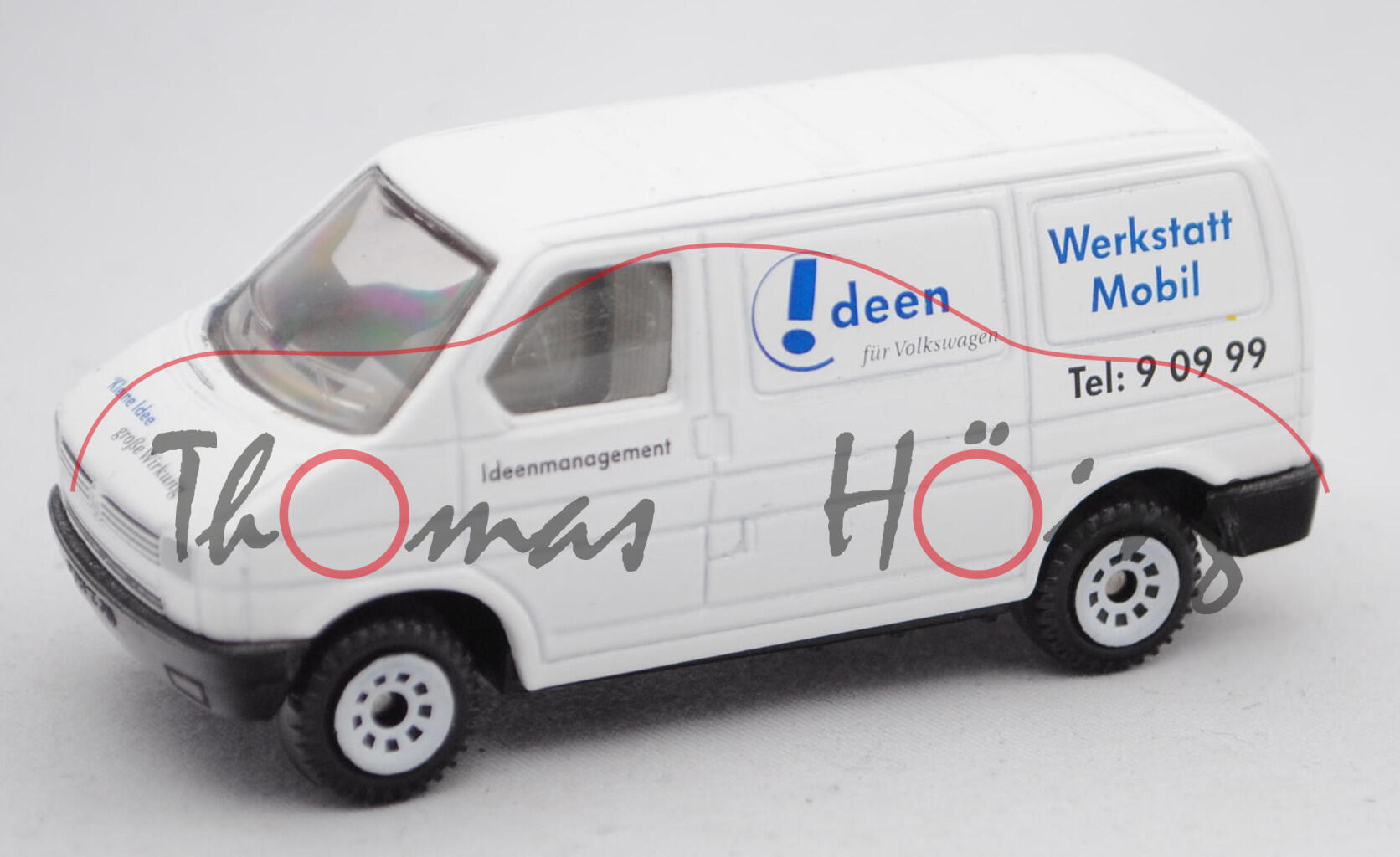 00439 VW T4 Transporter Kastenwagen (Typ 70, Modell 1990-1995), reinweiß, ideen