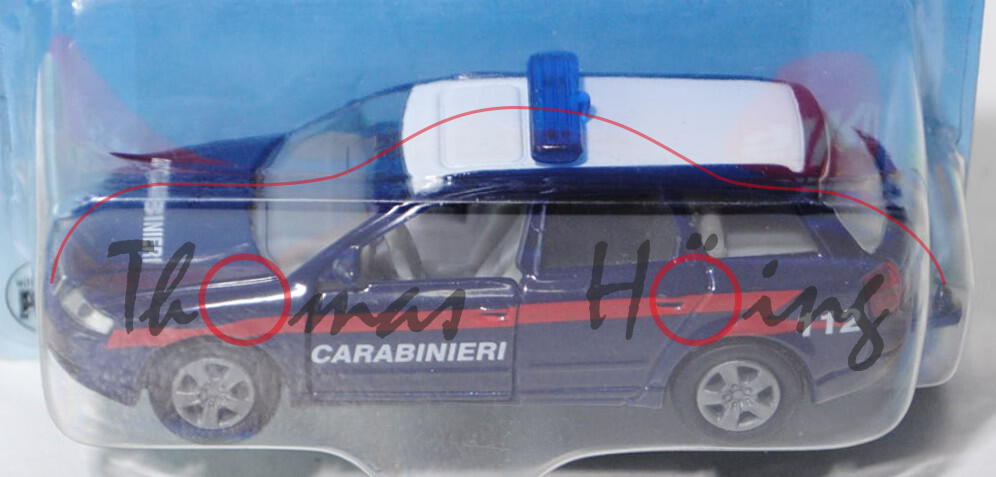 00500 Audi A4 Avant 2.5 TDI quattro (B6, Typ 8E, Mod. 2001-2004) Carabinieri, kobaltblau, P28aE