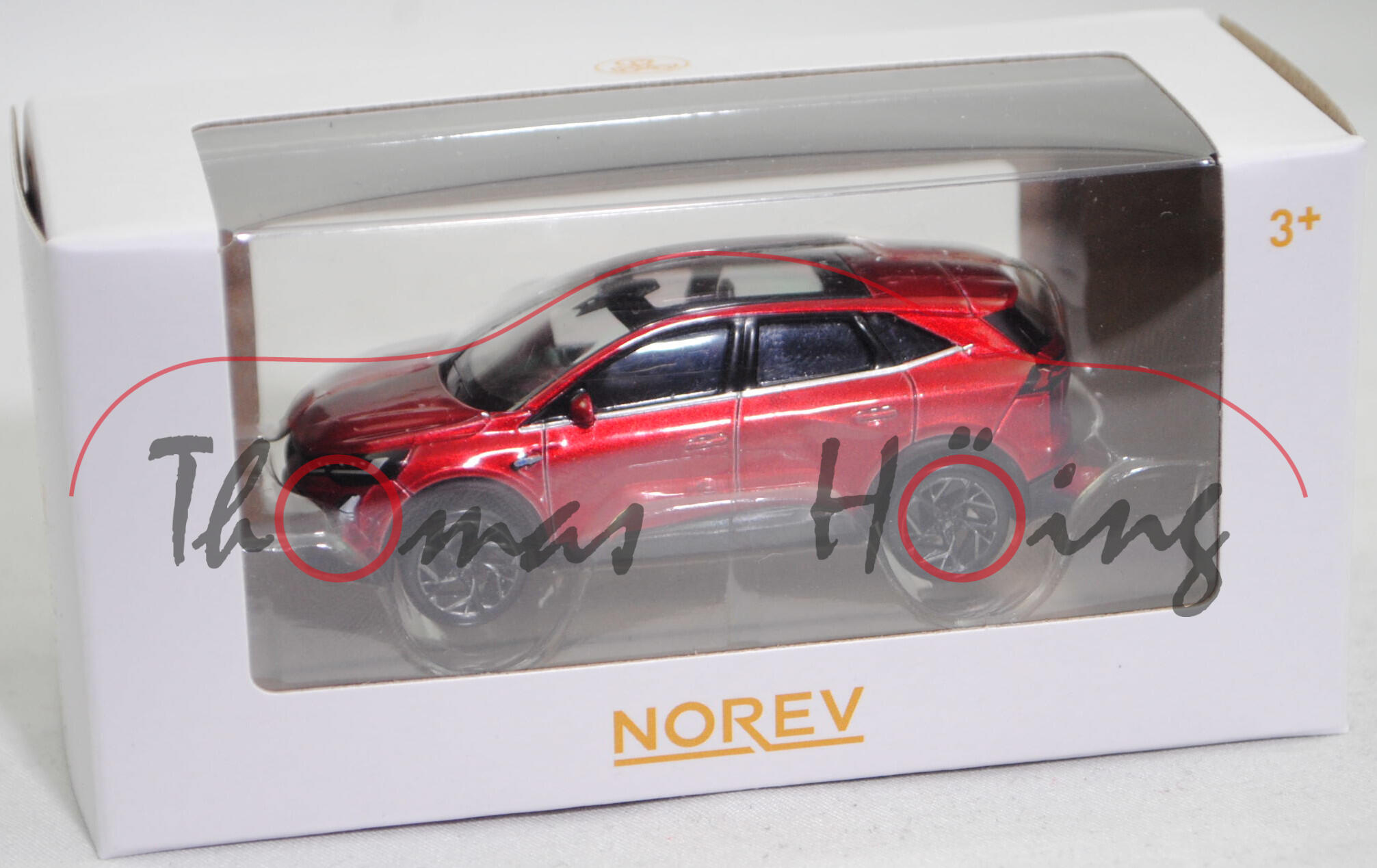 Renault SYMBIOZ Full Hybrid E-Tech 145 Esprit Alpine (2. Generation, Modell 2024-2025), DeZir-Rot metallic, Norev, 1:64, mb
