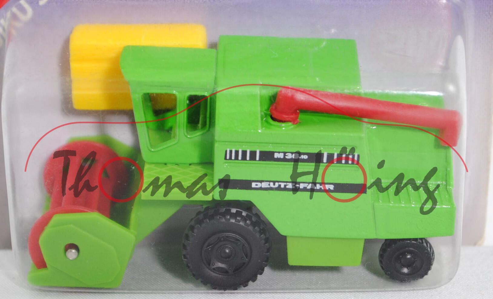 00000a DEUTZ-FAHR M 36.10 Hydromat Mähdrescher (Modell 1981-1989) mit Schneidwerk mit Messerbalken,