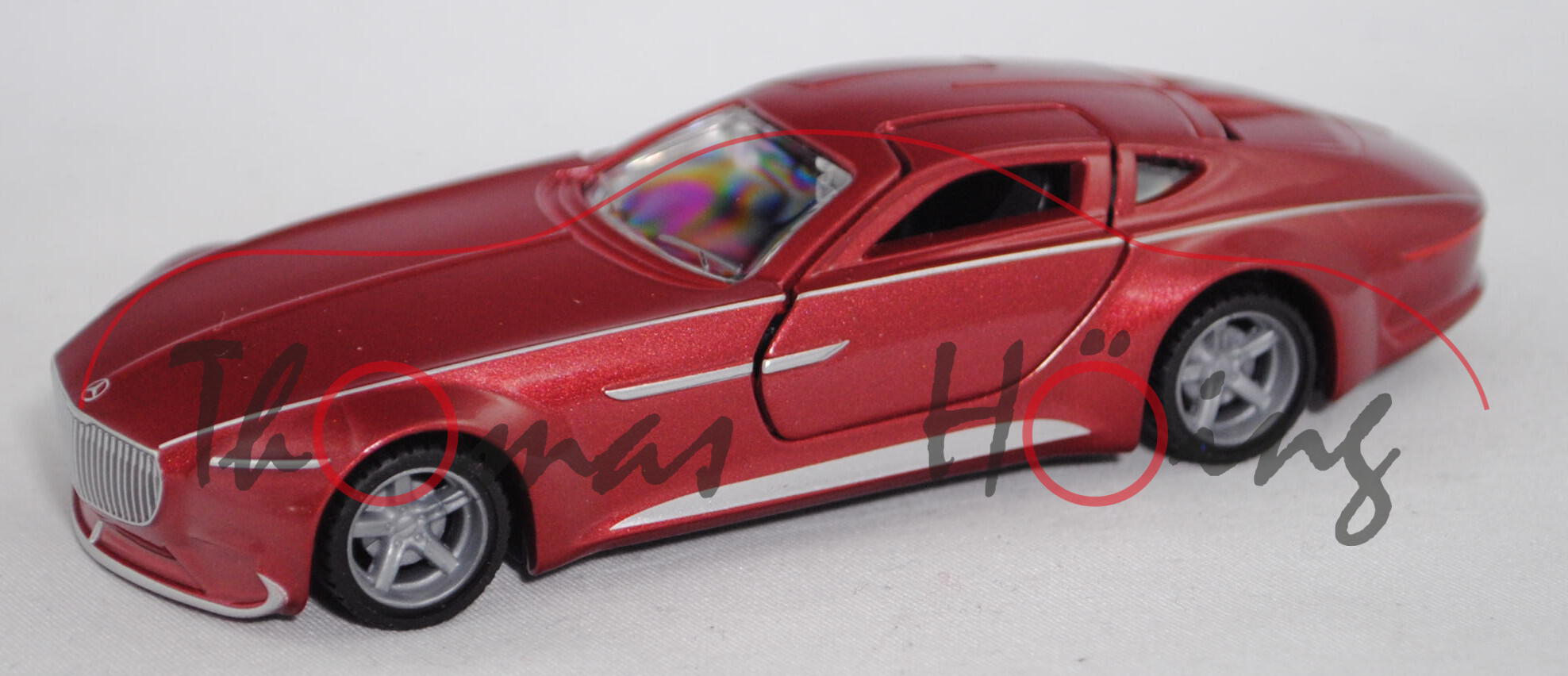 00000 Vision Mercedes-Maybach 6 (Typ 2-türiges Coupé, Modell 2016), rotmetallic, 1:50, L17mpK