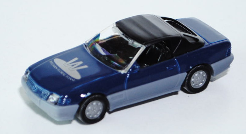 00002 Wegman Mercedes 500 SL mit Hardtop (R 129, Modell 89-92), saphirblau, B7, WEGMAN