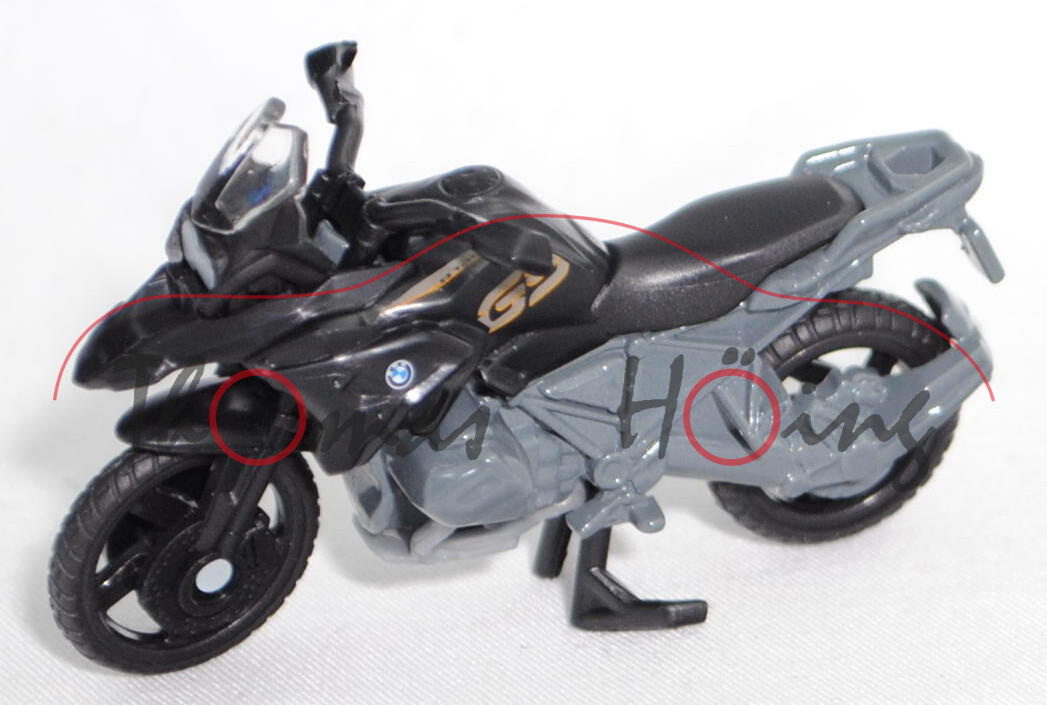 00000 BMW R 1250 GS Triple Black LCI (Typ K50 (0J91), Modell 2020-2023), schwarz, SIKU, 1:35, P29e