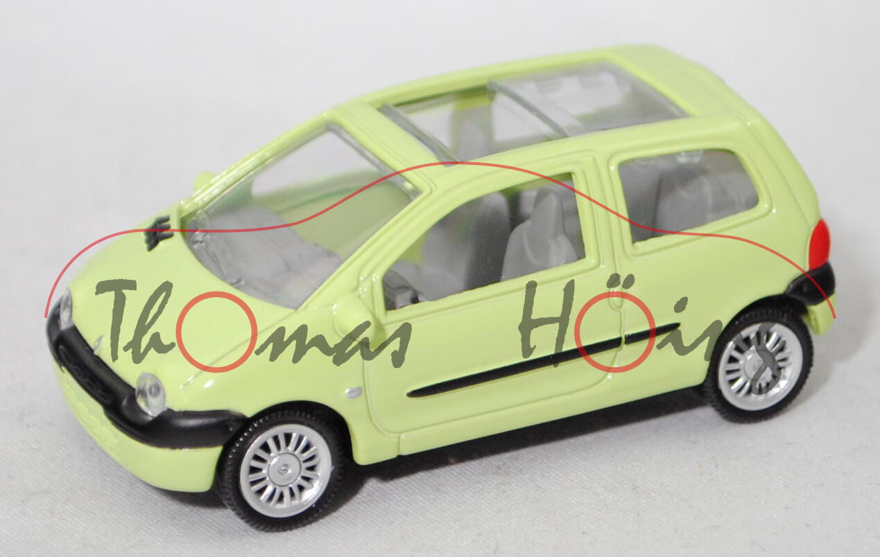 Renault Twingo 1.2 16V Initiale (1. Generation, C06, Modell 2004-2007), live pastel, Norev, 1:51, mb