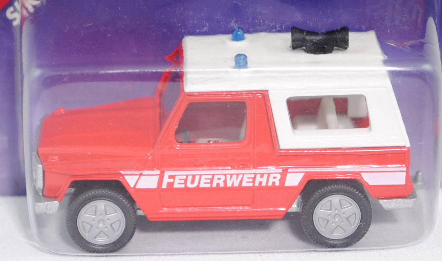 00004 Mercedes-Benz 280 GE (Typ W 460, Modell 1980-1990) Feuerwehr-Kommandowagen, hell-verkehrsrot,