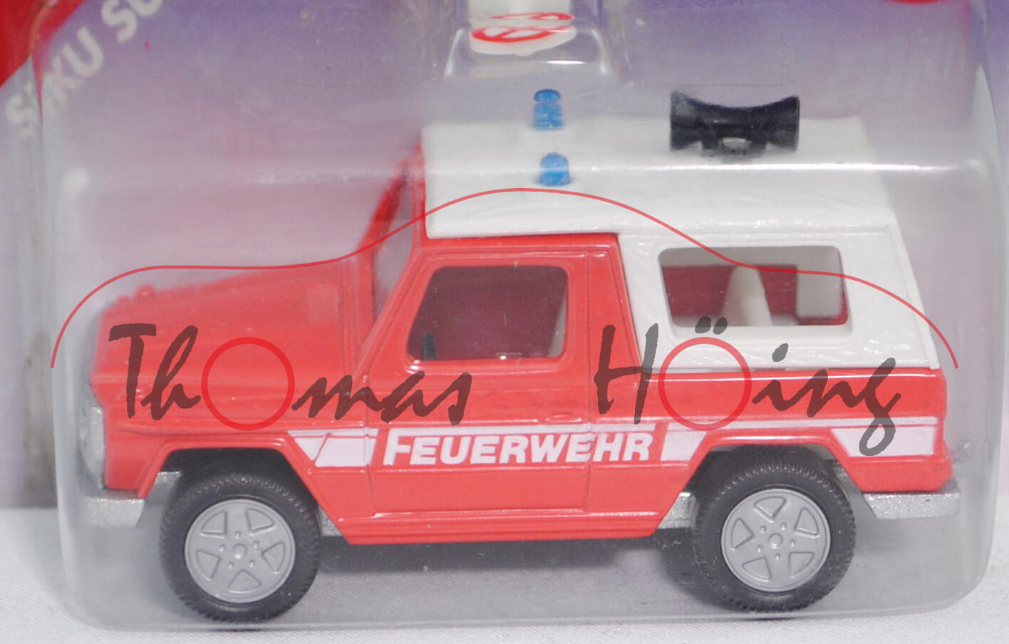 00004 Mercedes-Benz 280 GE (Typ W 460, Modell 1980-1990) Feuerwehr-Kommandowagen, hell-verkehrsrot,