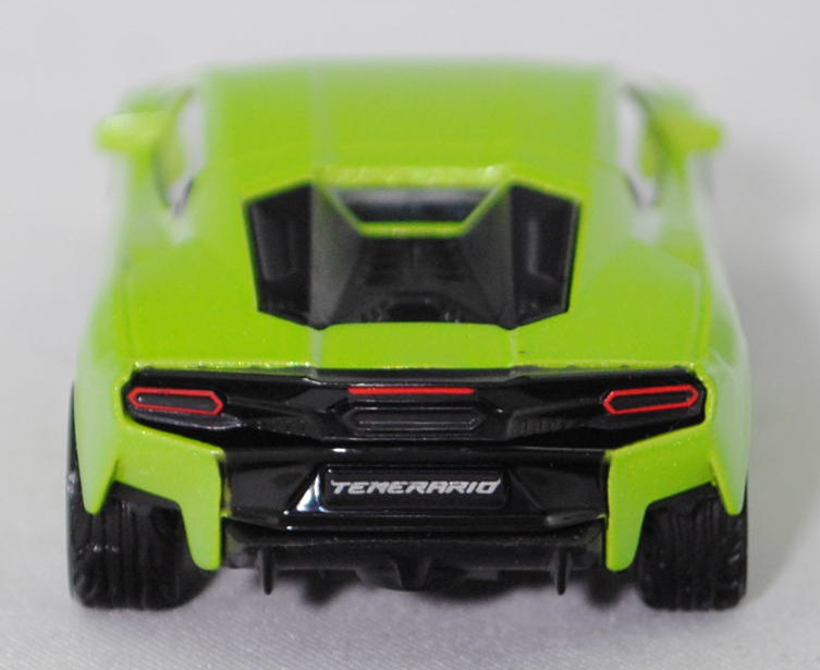 00000 Lamborghini Temerario (1. Generation, Modell 2024-), hell-gelbgrünmetallic, innen schwarz, B55 silbergrau, SIKU SUPER, 1:59, P29f