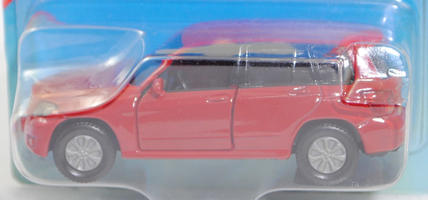 00002 Mercedes-Benz GLK 350 4MATIK (1. Generation, X 204, Vor-MoPf, Modell 2008-2012), karminrot, B45 silbergrau, SIKU SUPER, 1:55, P29b