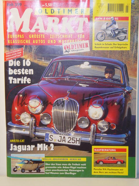 MARKT EUROPAS GRÖSSTE OLDTIMER-ZEITSCHRIFT, Heft 3, März 1999