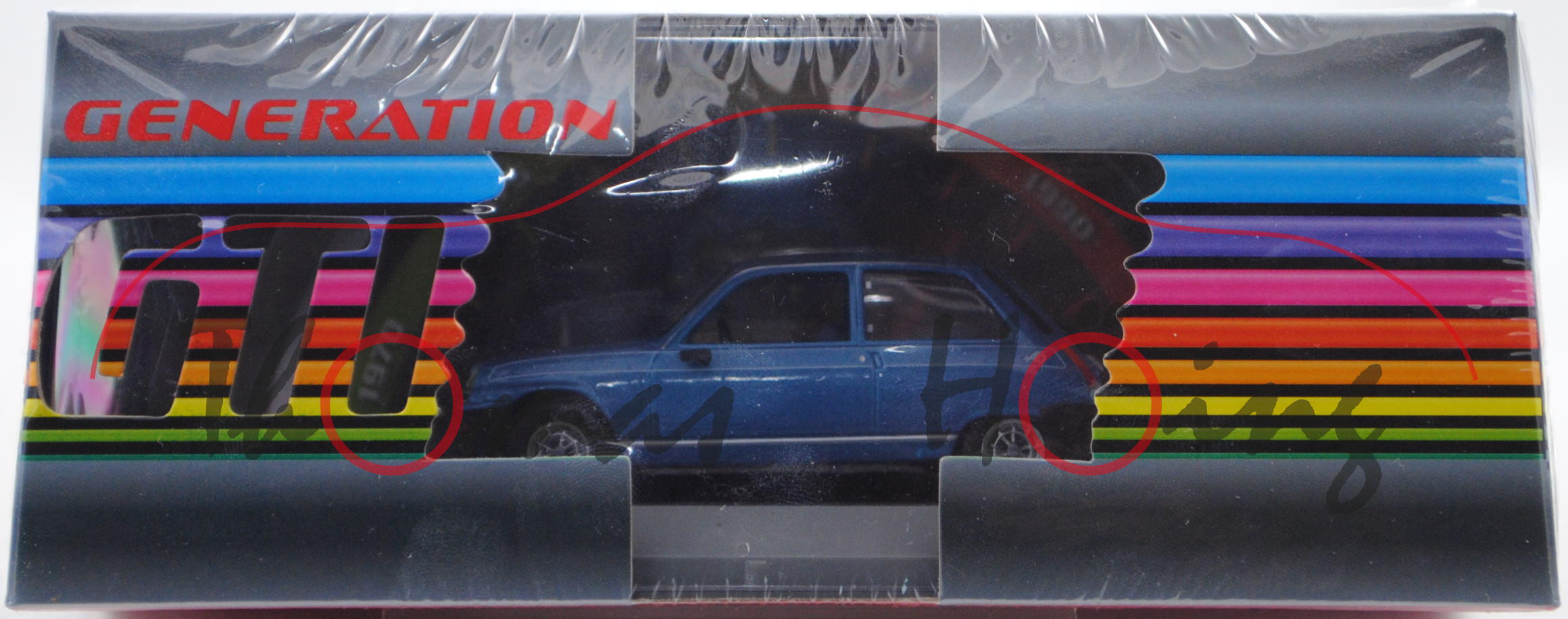 Renault 5 Alpine A5 (1. Gen., Mod. 76-81), blaumetallic, GENERATION GTI (GTI Collection), 1:43, mb