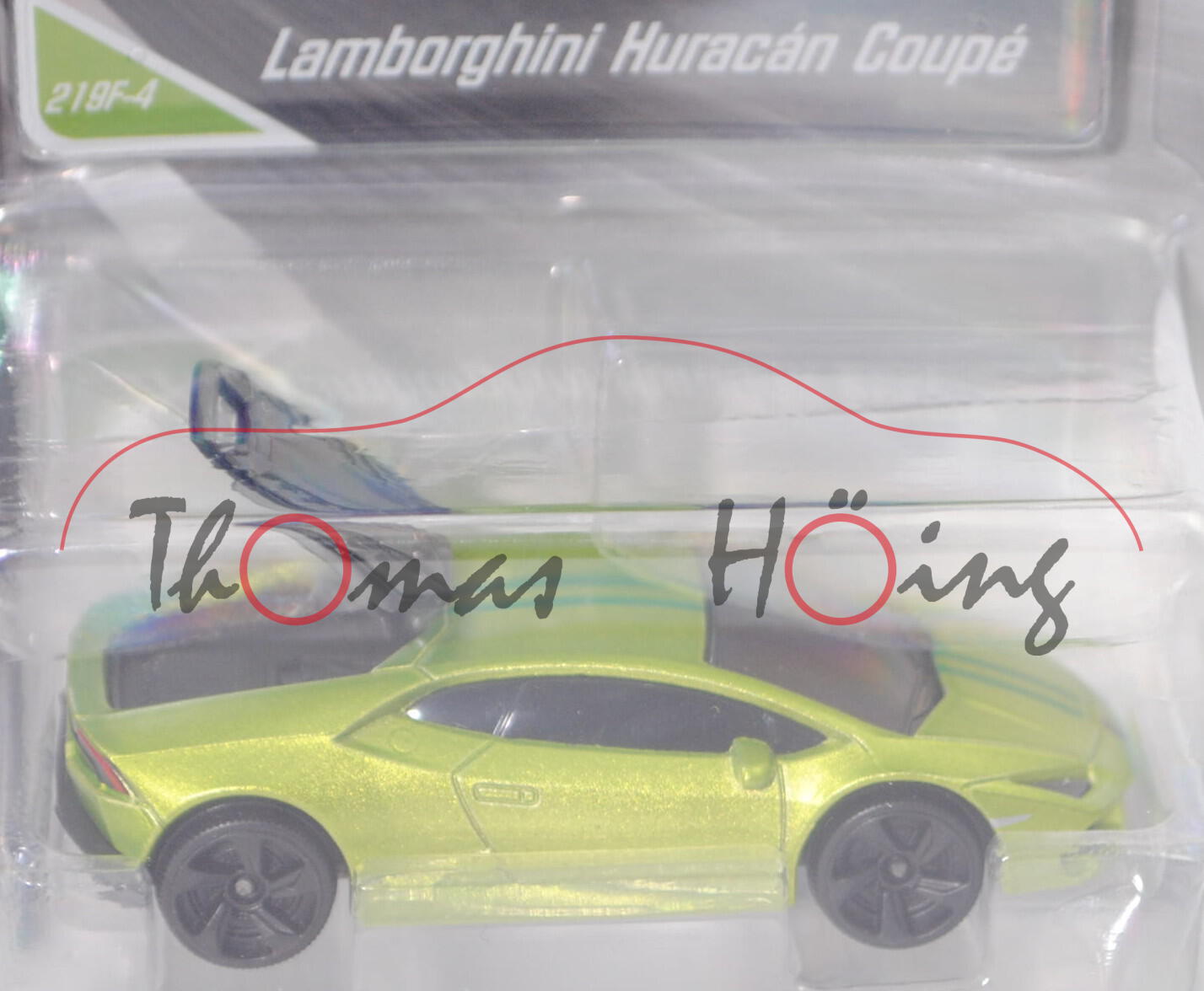 Lamborghini Huracán LP 610-4 Avio (Mod. 2016-2017), hell-gelbgrünmetallic, majorette, 1:64, Blister