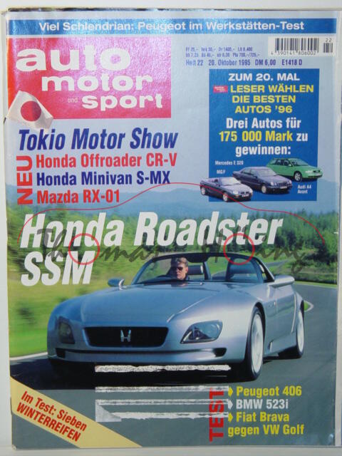 auto motor und sport, Heft 22, 20. Oktober 1995