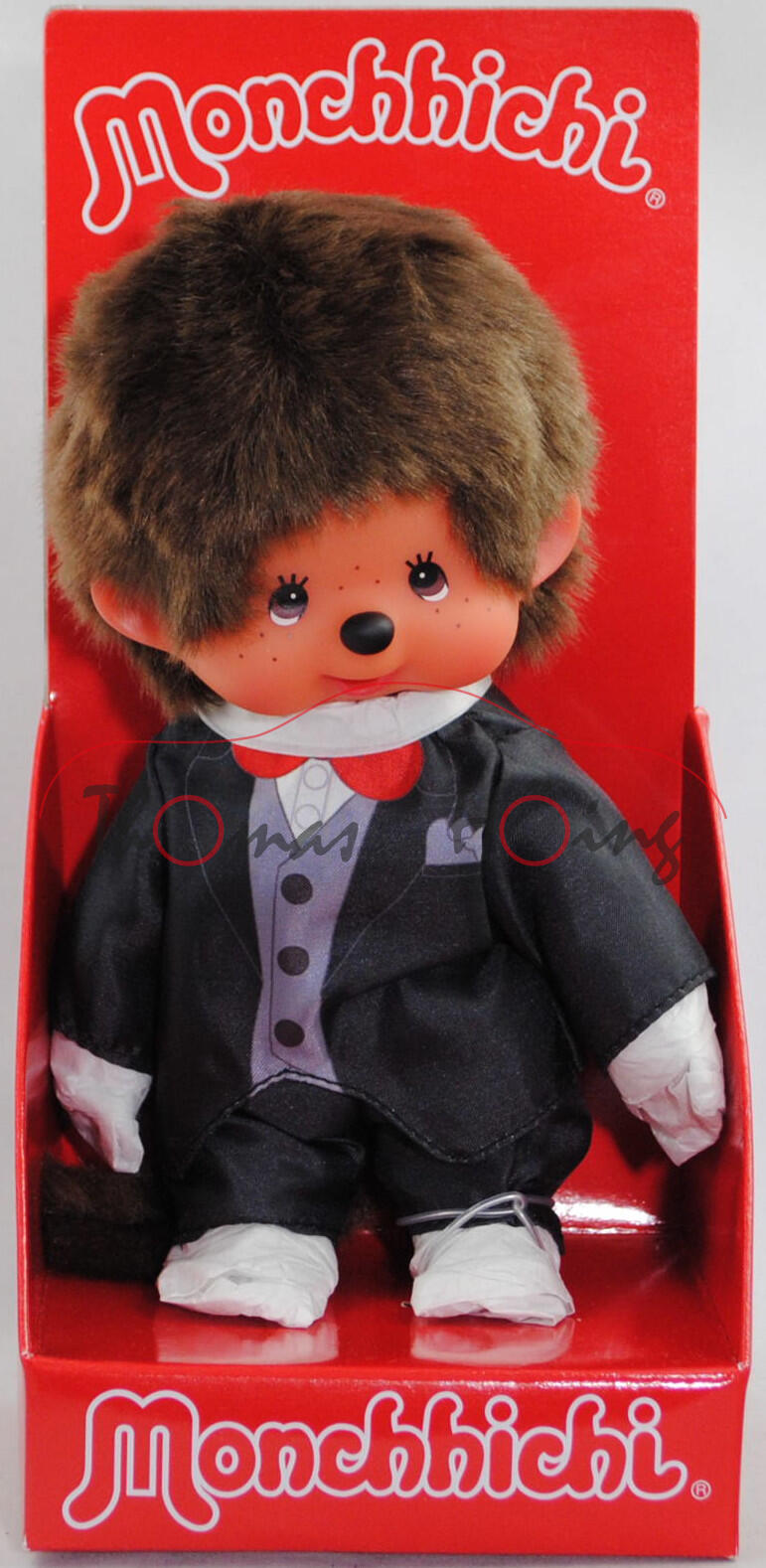 Monchhichi Groom (Bräutigam), 20 cm groß, Sekiguchi (EAN 4905610244065)