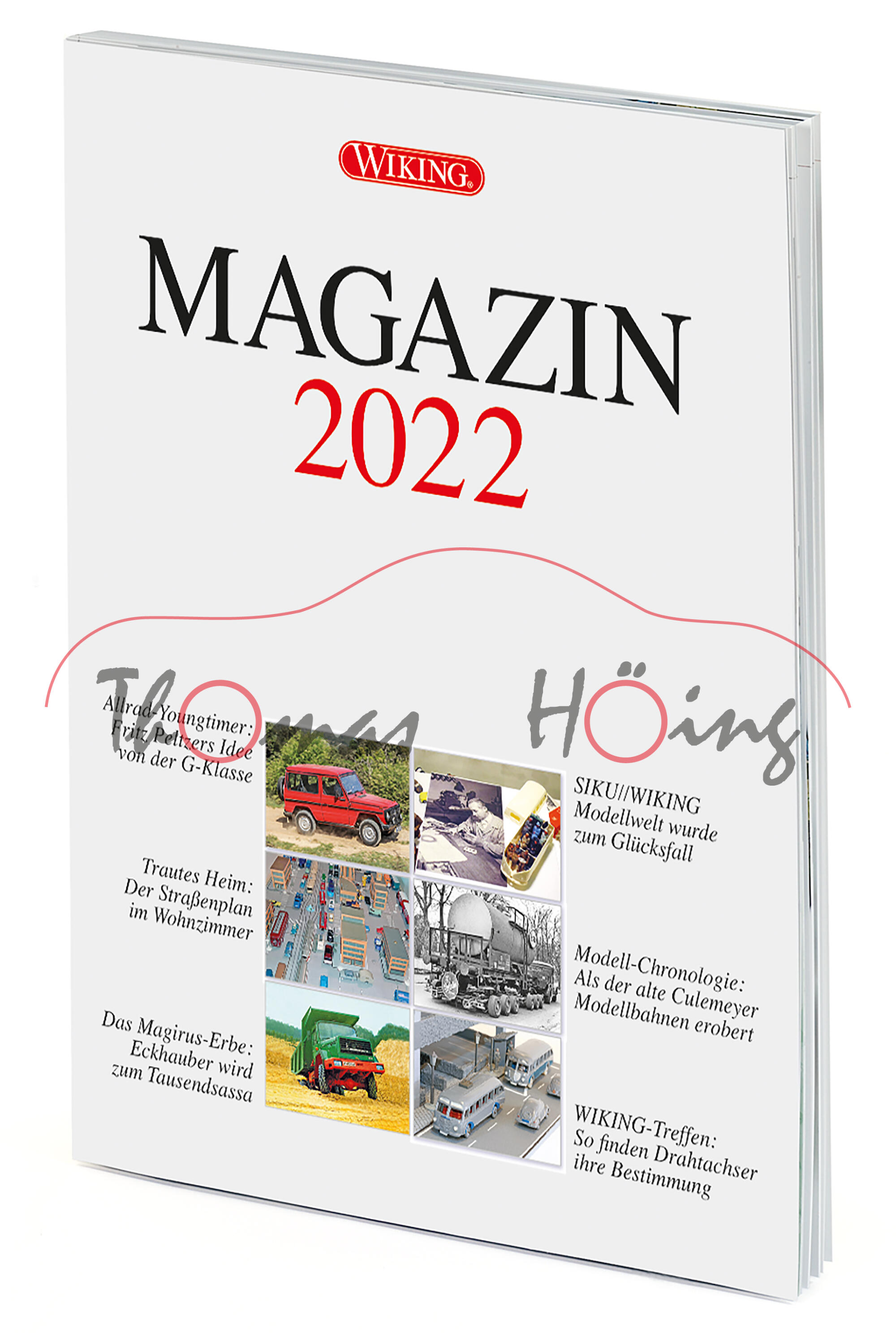 WIKING MAGAZIN 2022, Themen: u.a. Straßenroller, Straßenplaninzinierung, DIN-A4, 52 Seiten, Wiking