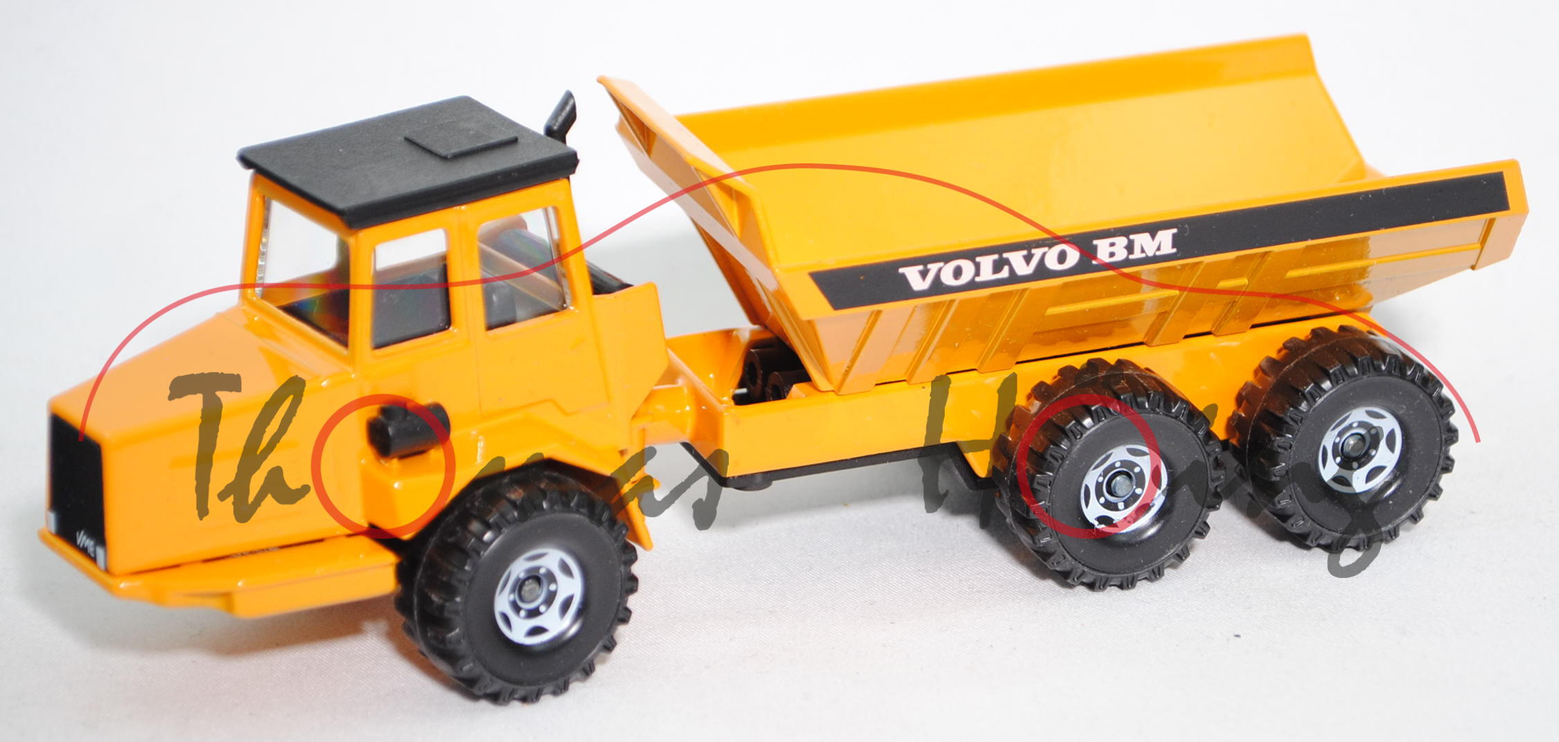 00001 Volvo BM A25 6x6 Knickgelenkkipper (Modell 1987-1991), melonengelb, VOLVO BM, Volvo11, L13