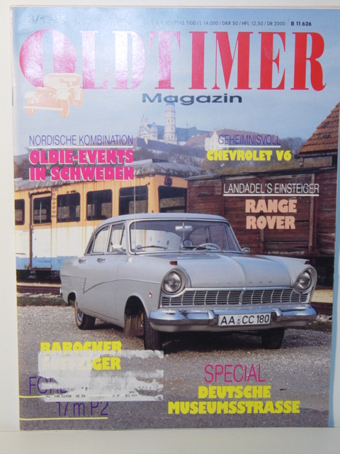 OLDTIMER Magazin, Heft 3, Mai/Juni 1995