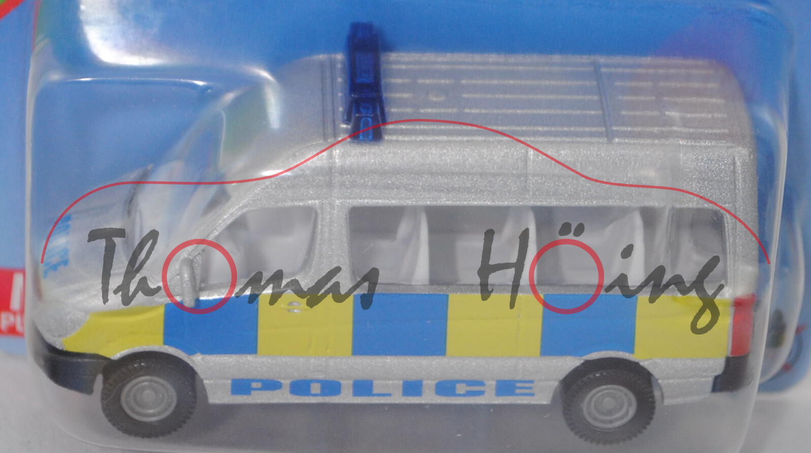 00601 GB Mercedes-Benz Sprinter II (NCV 3, W 906, Modell 2006-2013) Police Van, silber, POLICE, P29e