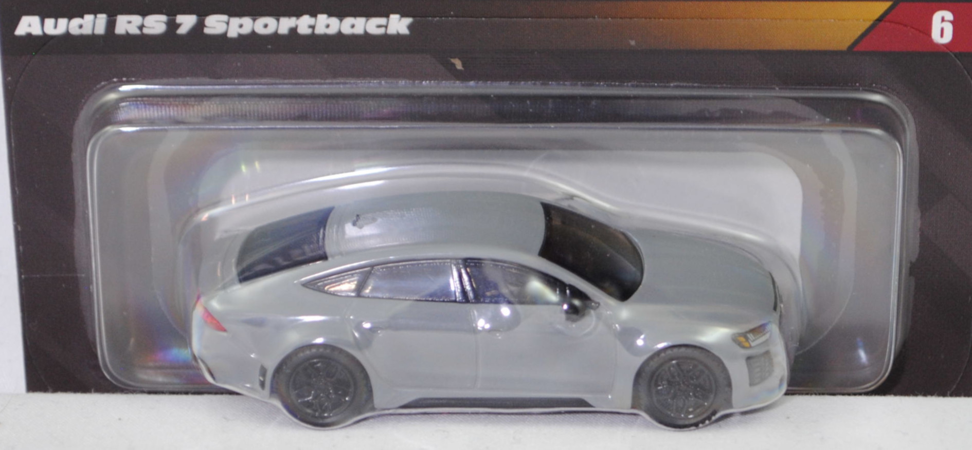 Audi RS 7 Sportback (2. Gen., Baureihe C8, Typ 4K, Mod. 2019-), nardograu, Hot Wheels, 1:64, Blister