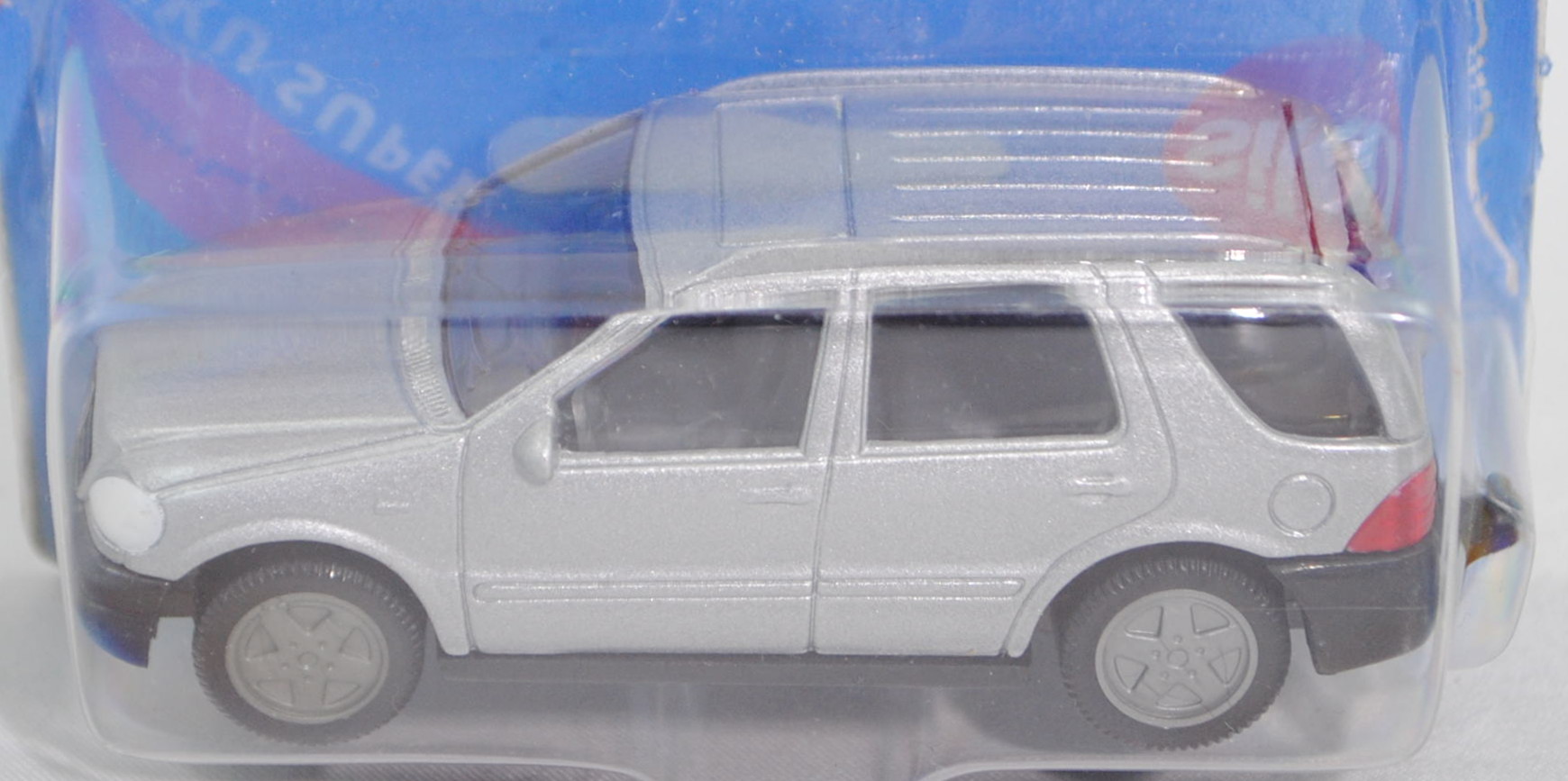 00003 Mercedes-Benz ML 320 (Baureihe W 163, Mod. 97-01), silbergraumetallic, SIKU, 1:55, P28a (m-)