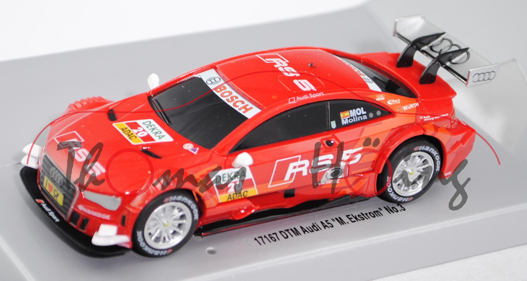 Audi RS 5 DTM 2013 (Typ R17), verkehrsrot, Team: Audi Sport Team Phoenix (Teamwertung: 1. Platz, Her