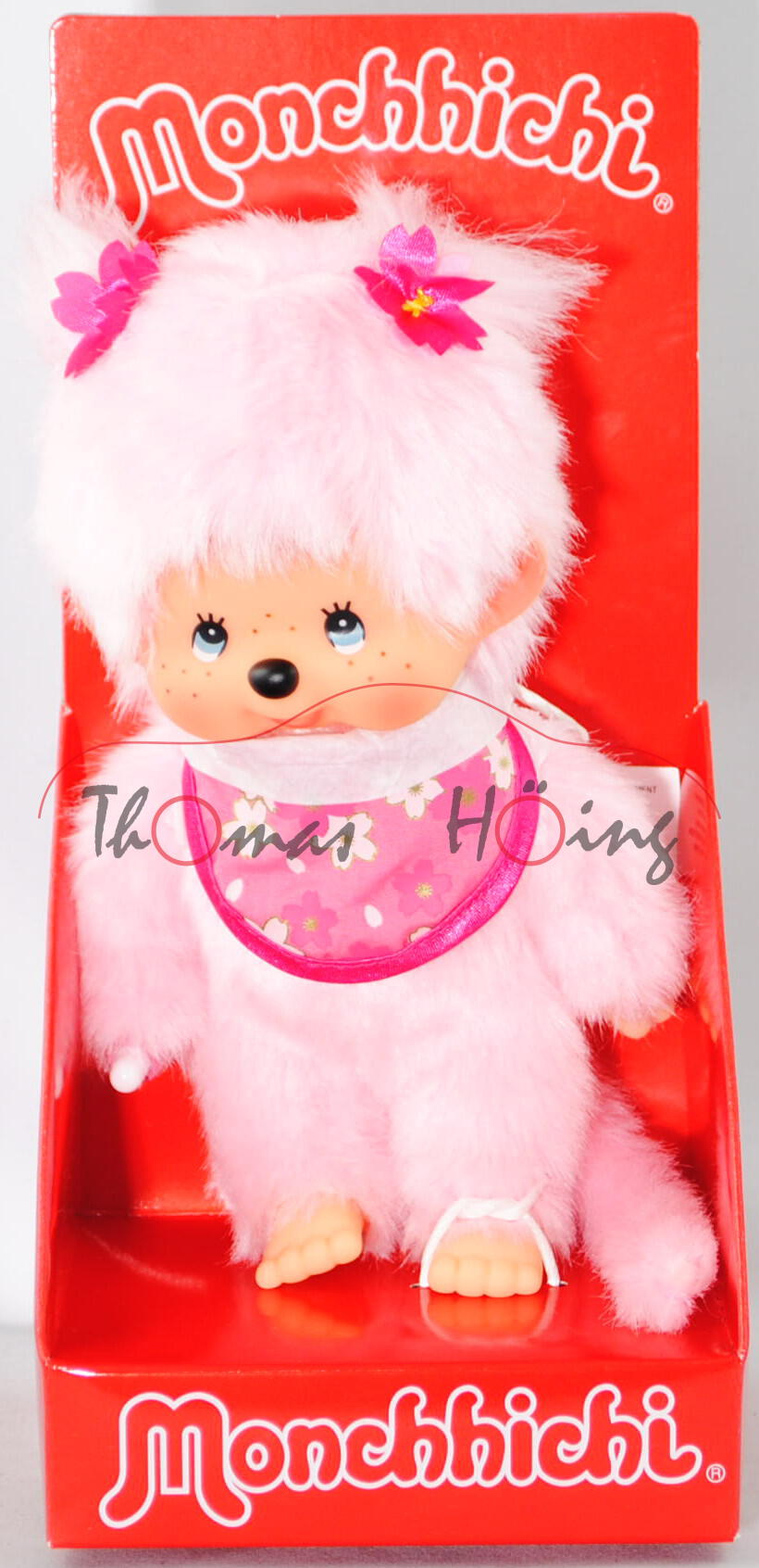 Fashion Monchhichi S-size Sakura Cherry Blossom Girl (Kirschblüten Mädchen), 20 cm groß, Sekiguchi