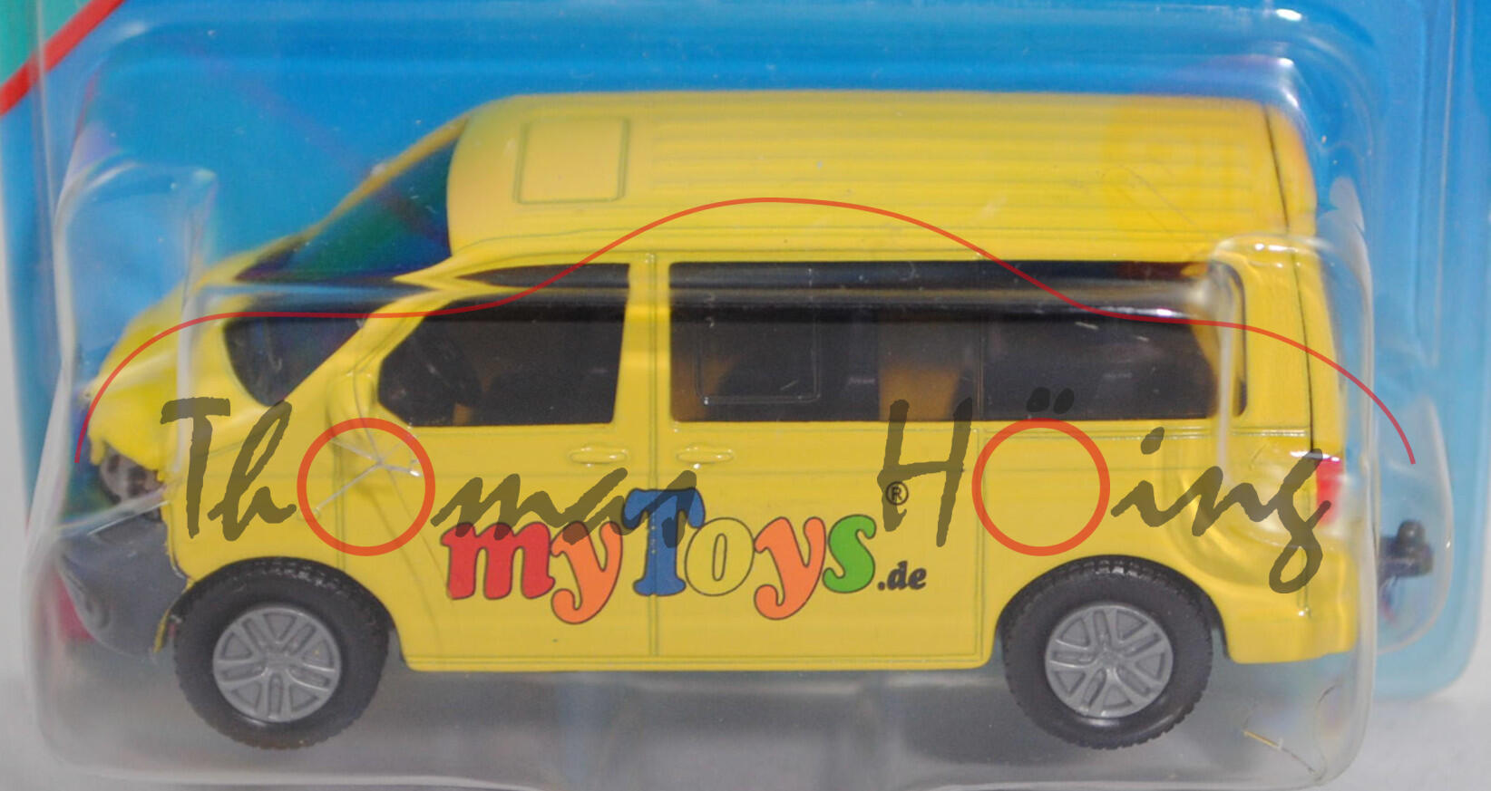 00406 VW T5.1 Multivan (Modell 2003-2009), zinkgelb, myToys®.de, SIKU, 1:58, P29d (Limited Edition)