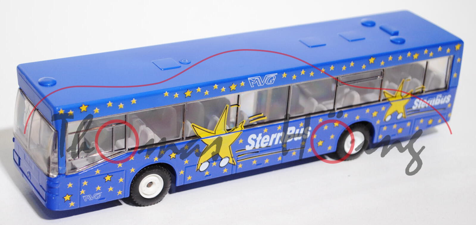 00006 Linienbus Mercedes O 405 N, ultramarinblau, MVG / SternBus (neues Druckbild), LKW16, L14n