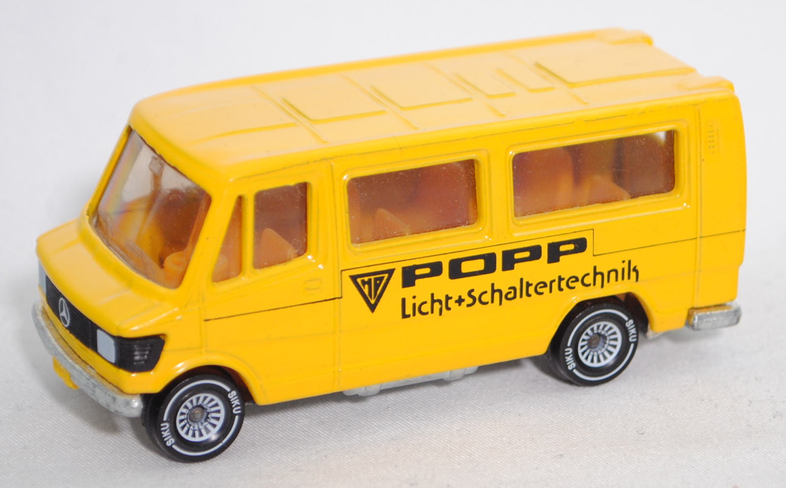 Mercedes-Benz 208 2.3 (Typ T 1, TN, MR 208, Mod. 1977-1982) Bus, gelb, POPP / Licht+Schaltertechnik