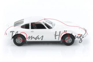 Opel GT (Modell 1968-1973, Baujahr 1968), weiß, Wiking, 1:87, mb