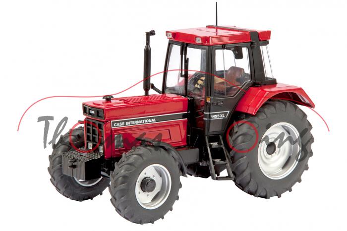 Case INTERNATIONAL IH 1455 XL, purpurrot/schwarz, Schuco, 1:32, mb