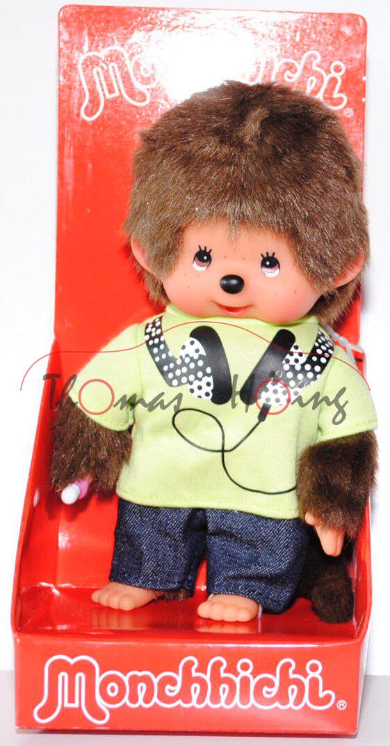 Monchhichi Print Tee & Pants Boy, 20 cm groß, Sekiguchi