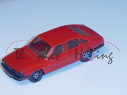 Audi 100 GL 5E Avant, Typ 43, Mj. 1977, verkehrsrot, Herpa, 1:87