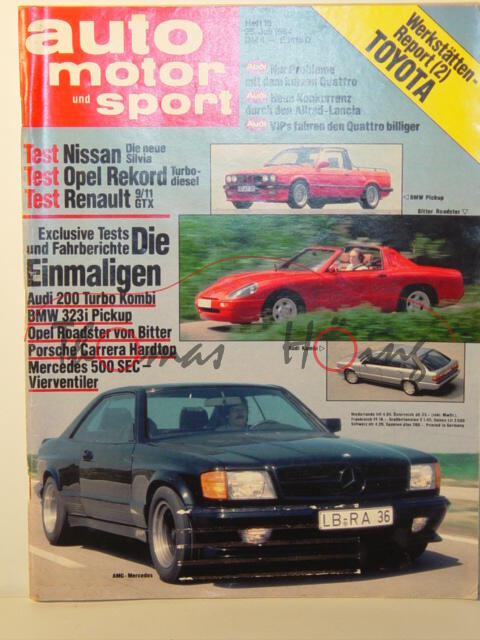 auto motor und sport, Heft 15, 25. Juli 1984