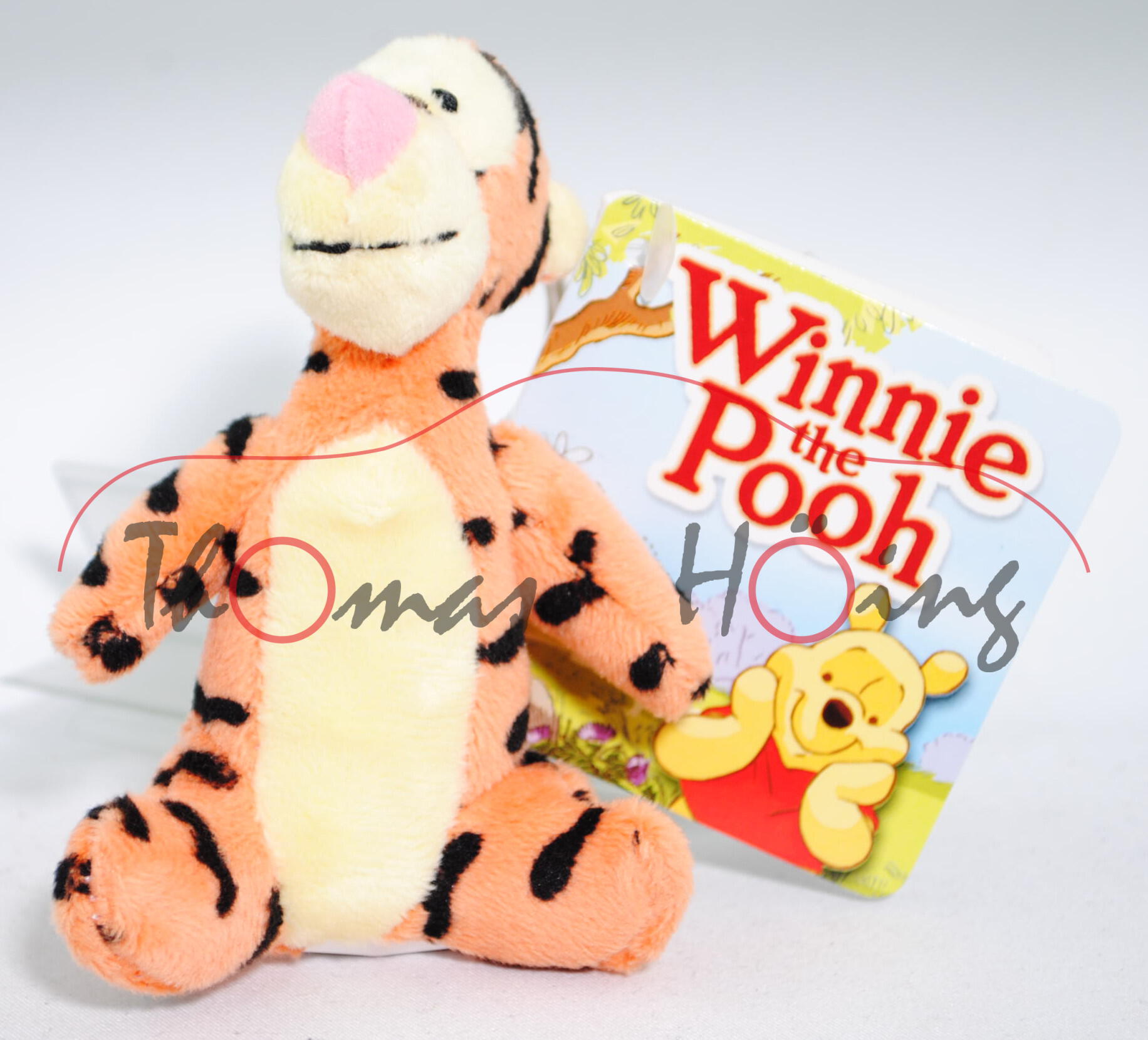 Tiger mit Schlüsselanhänger (Tigger unique Velboa with Keyring Mini Plush), Serie Winnie the Pooh (O