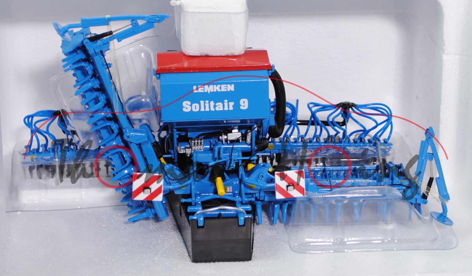 LEMKEN Solitair 9, himmelblau, Universal Hobbies, 1:32, Werbeschachtel