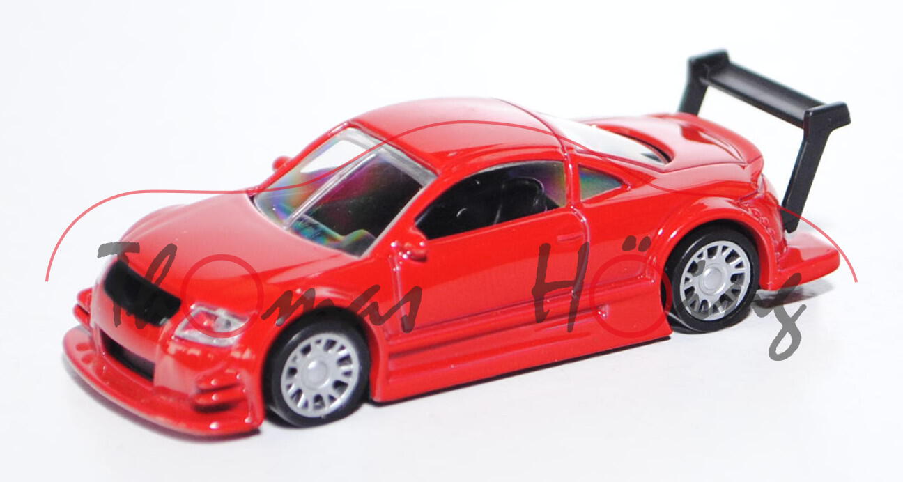 Abt-Audi TT-R, Modell 2000-2004, dunkel-verkehrsrot, Free Wheels, FUN COMPANY, 1:64, mb