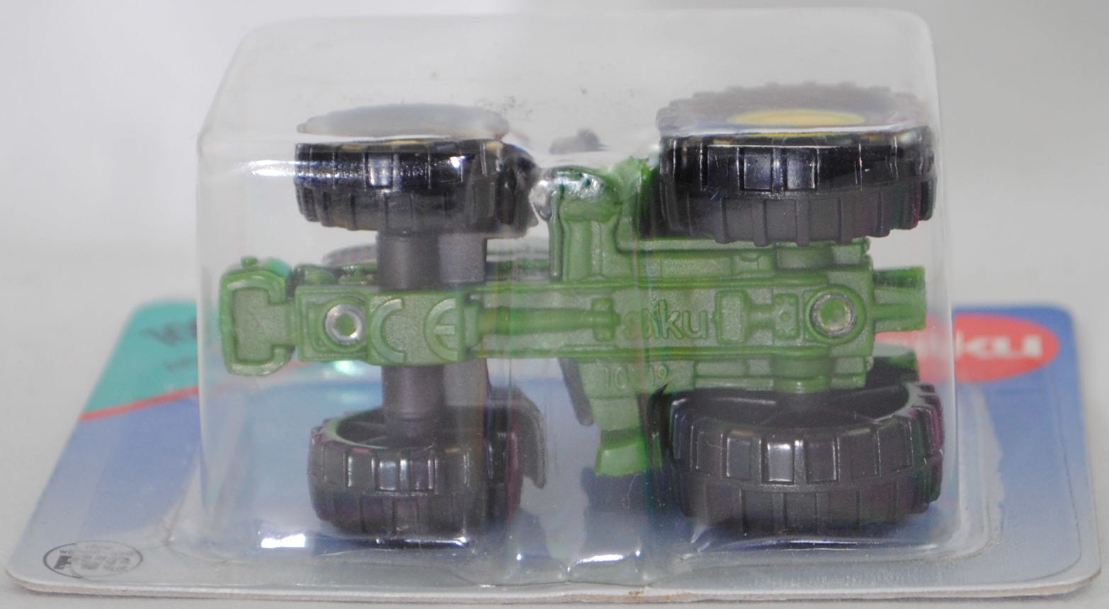 00000 John Deere 7530 Premium (1. Generation, Vorfacelift, Modell 2007-2009) Traktor, smaragdgrün, Bpr. 1009 vor der rechten Hinterreifen, SIKU SUPER, 1:74, P29a
