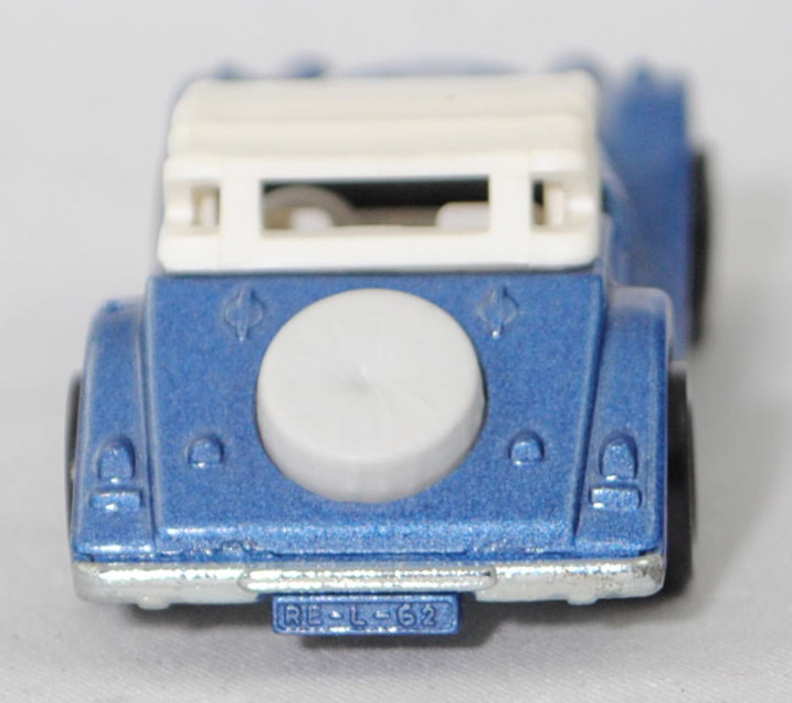 00000 Morgan Plus 8 3.5 V8 (1. Generation, Modell 1981-1987), hell-violettblaumetallic, innen reinweiß, W-Germ, ohne CE-Zeichen, B4, SIKU SUPER, 1:52, m