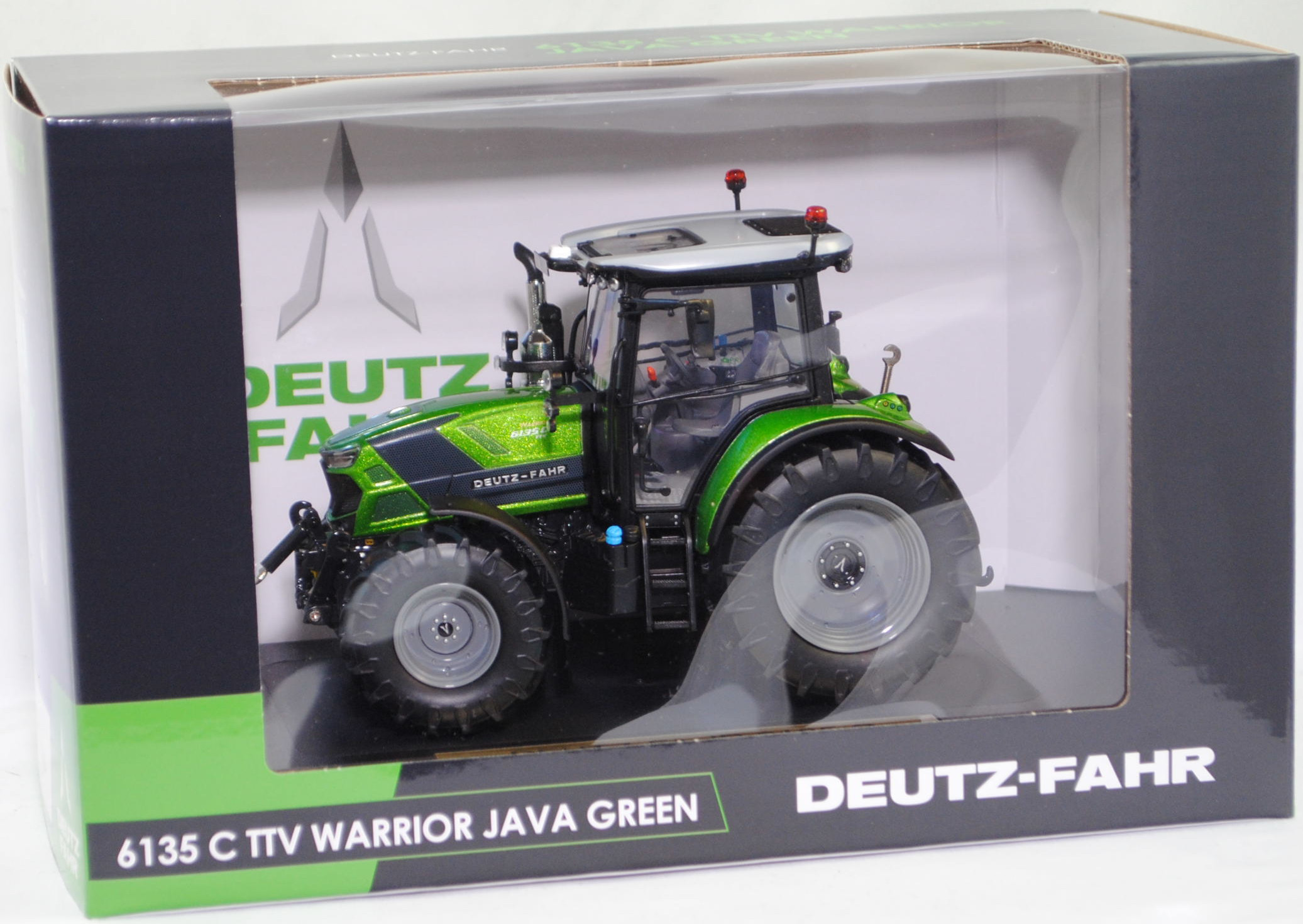 DEUTZ-FAHR 6135 C TTV Warrior Java Green Edition (Baureihe Serie 6 C, Ausführung 2025-), javagrün, weise-toys by HOLLAND OTO, 1:32, mb (Limited Edition 1000 pcs.)