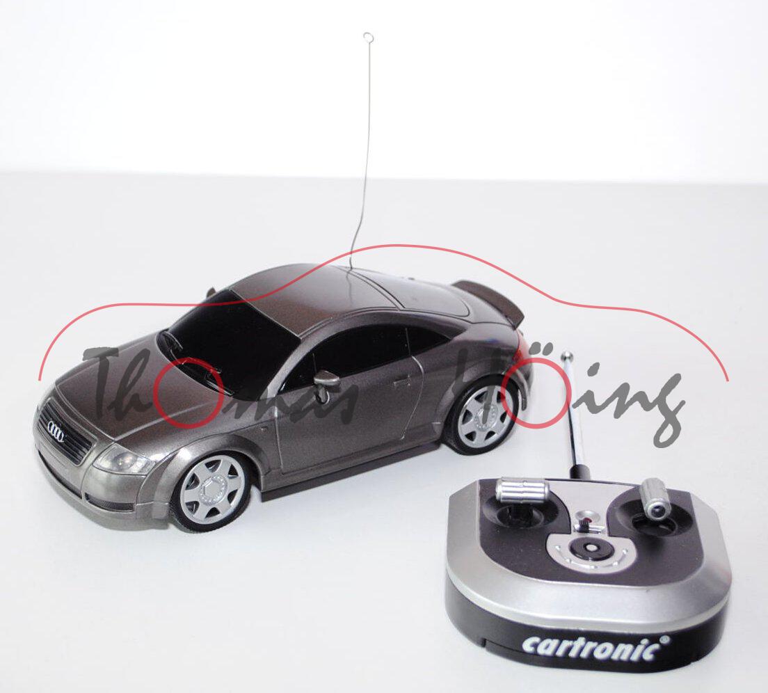 Audi TT Coupe (Typ 8N), Modell 2000-2006, steingraumetallic, mit Fernsteuerung, cartronic, 1:24, Fer