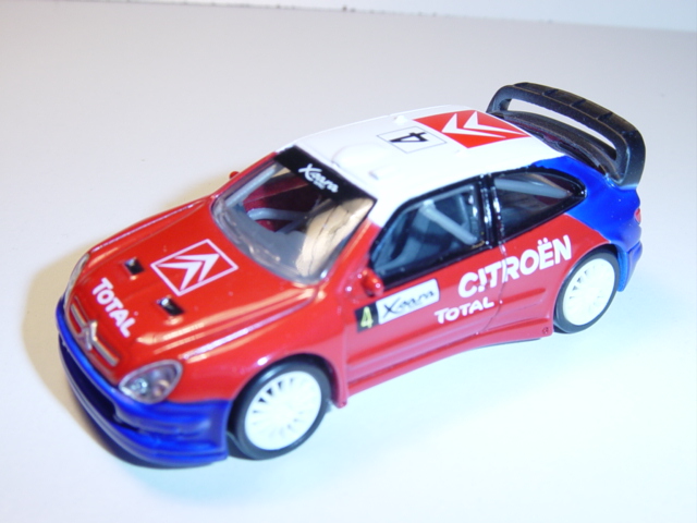 Citroen Xsara Rallye, rot/weiß/blau, Nr. 4, 1:50, Norev, mb