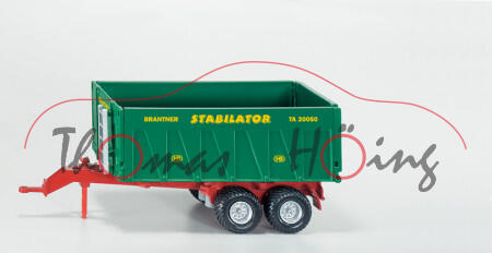 00000 Brantner Stabilator TA 20050 HB, smaragdgrün/verkehrsrot, 1:32, L17mP