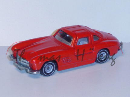 Mercedes-Benz 300 SL (Baureihe W 198), Modell 1954-1957, verkehrsrot, IE grau, Werbeschachtel MERCED