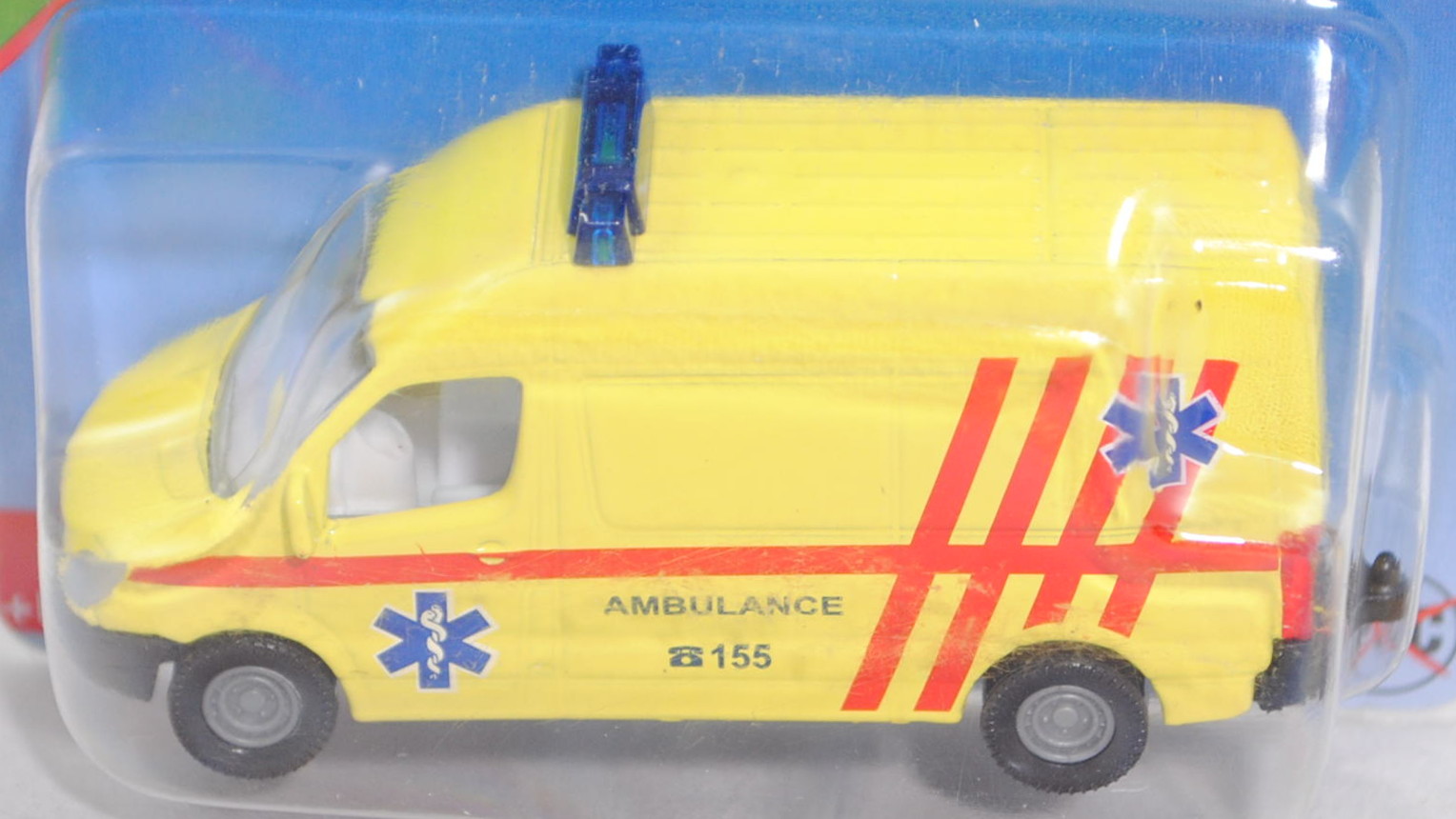 06101 CZ Mercedes-Benz Sprinter II (NCV 3, W 906, Mod. 06-13) Ambulance, gelb, AMBULANCE/C 155, P29e